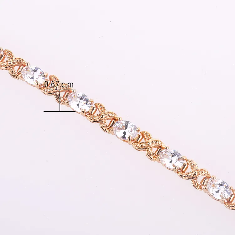 Bracelets plaqué or Rose, prix d'unité, en or, 2015