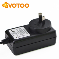 Adaptateur secteur AC/DC 9V 5V 12V avec prise australienne et certifications SAA C-tick