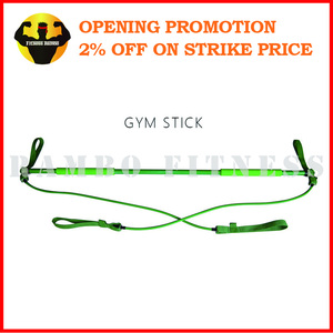 Corps Bar <span class=keywords><strong>Tonique</strong></span> <span class=keywords><strong>GYM</strong></span> Bâton Avec les Bandes de Résistance - Product Image 1