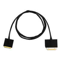 Faisceau de câbles SINO-MEDIA personnalisé 30Pin 4 voies EDP vers LVDS pour écran LCD d'ordinateur de 15.6 pouces