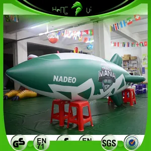 1.5M Inflatable Rocket Ball Model / Mini Inflatable Rocket / Lovely Customized Blimp Shape