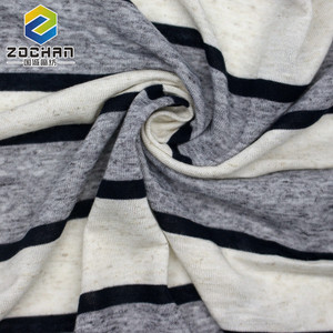 Produits à prix réduits Linge de Viscose Polyester Couleur Tissu à Rayures Jersey - Product Image 1