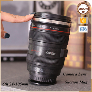 <span class=keywords><strong>De</strong></span> noël Cadeau Promotionnel 2016 Creative Gros OUOH Caméra Lentille En Caoutchouc Fond Tasse - Product Image 1