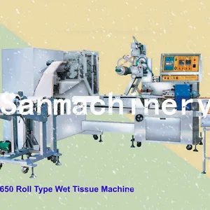 Roll Type Nat Weefsel Machine, Nat Vegen Vouwen Machine