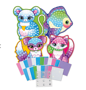 2022 Алмазная мозаика ручной работы, Набор новогодних игрушек для рисования для детей в возрасте от 5 до 7 лет - Product Image 3