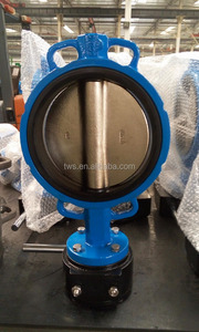 8 Inch DN200 A216 WCB Đĩa van <span class=keywords><strong>Wafer</strong></span> Bướm với Universal Mặt Bích - Product Image 2