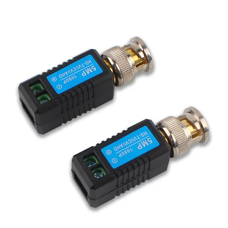 Economical and Efficiency GK-202A Passive Video Balun with surge protection video balun transceives 720p and 1080P