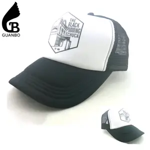 Blanco, sombrero de camionero Deus genios gorra de camionero