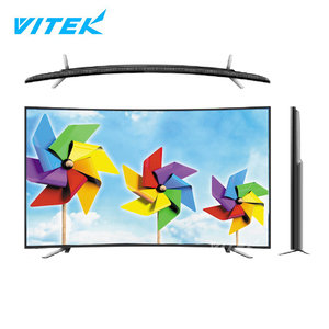 VTEX 55 pulgadas venta al por mayor a granel OEM pantalla plana conjunto de televisión, 4K UHD <span class=keywords><strong>SmartTV</strong></span> Curvo - Product Image 3