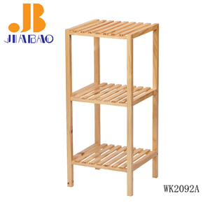 Étagère en bois à multicouches, étagère en bois à plusieurs niveaux, support de stockage à fleurs en bois - Product Image 2