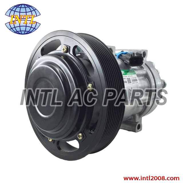 Sanden 4116 7H15 7S15 709 SD709 SD7H15ボルボトラック用自動AC