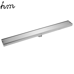 De alta calidad moderna oculta balcón baño Rectangular inoxidable oculto de drenaje de piso - Product Image 1