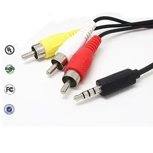 High Quality Xlr To Yellow White Rca Micro Usb Cable Adapter Plaice