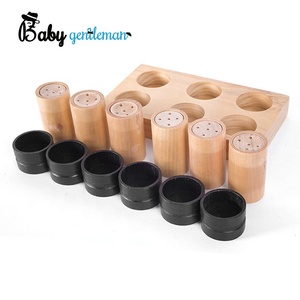 Compito di smistamento Montessori di legno profumo che sente l'odore scatole per chidren Z12064F - Product Image 6