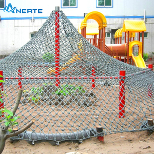 Nylon al aire libre niños sin nudos gateando escalada redes - Product Image 1