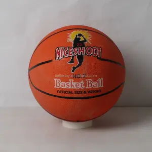 standard size 7 molten rubber basketball ball with custom logo
