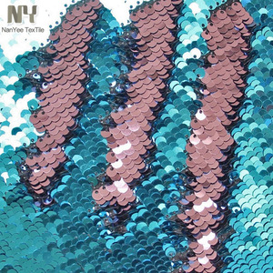 Nanyee कपड़ा लटकना प्रतिवर्ती चैती मरकत सेक्विन कपड़े - Product Image 2