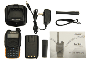 <span class=keywords><strong>Mejor</strong></span> diseño de programación pc 128 canales fm barato <span class=keywords><strong>mejor</strong></span> radio de jamón handheld CD-X3 - Product Image 5