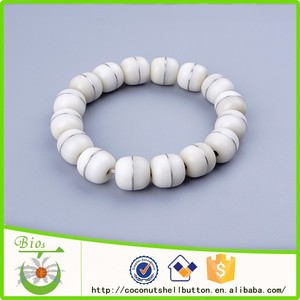 La elegancia Simple corozo nut con cuentas boho pulsera 2015 - Product Image 2