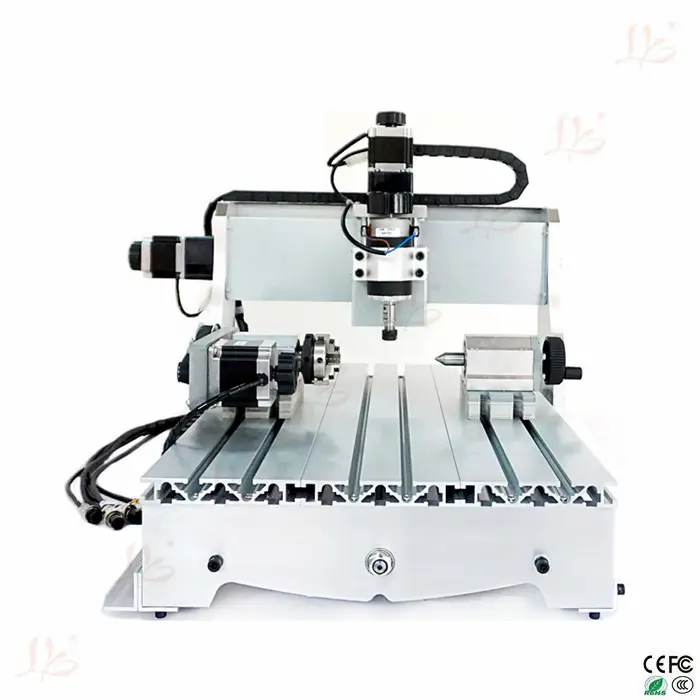 4 Trục Cnc Router Engraver Chế Biến Gỗ Máy 4030