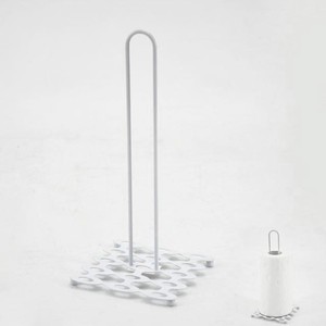 Porte-rouleau de papier hygiénique sur pied avec 4 rouleaux de rechange - Product Image 5