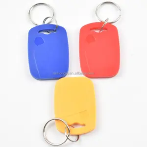 125Khz EM4100 TK4100 T5577 EM4305 Kedekatan ABS Em ID Token Keyfob Tag Rfid Yang Dapat Digunakan Kembali