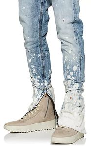 Jeans de Mezclilla Selvedge Azul Índigo para Hombre, Estilo <span class=keywords><strong>Pintor</strong></span>, OEM - Product Image 4