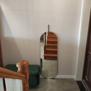 Decorative Nordic Indoor <strong>Outdoor</strong> <strong>Garden</strong> Oval Wall Hanging Dressing <strong>Mirror</strong> for Bathroom <strong>Mirror</strong> - Product Image 2