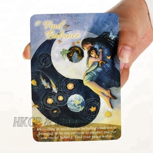 Paquets de cartes de <span class=keywords><strong>Tarot</strong></span> à impression personnalisée, 20 unités de cartes en papier, vente en gros - Product Image 5