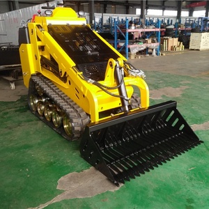 NUOVO 2019 Mini Skid Steer Loader Hengtian, Cingoli Espandibili, Motore Diesel Perkins - Product Image 4