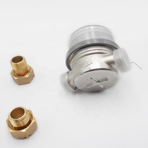 ISO Klasse B Haushalts 15mm Messing körper Trocken zifferblatt Einstrahl-Wasserzähler - Product Image 3