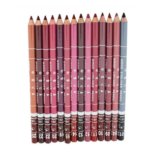 Crayon à lèvres imperméable en bois de marque privée de haute qualité 12 couleurs - Product Image 5