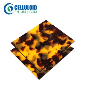Rùa Shell Cellulose Tấm Acetate Cho Sản Xuất Vật Liệu Trang Sức