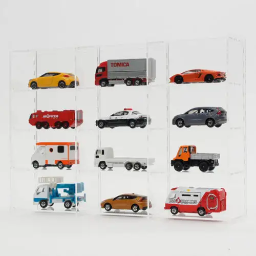 Wadah Pajangan Tomica Mobil Mini Akrilik Plexiglass