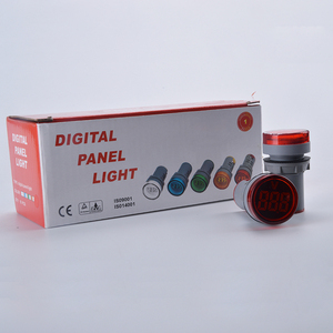 22 MILLIMETRI di grandi dimensioni Digitale Voltmetro AC60-500V ROSSO lampada del Display Voltage Meter AD101-22VM tester di tensione, Indicatore di visualizzazione - Product Image 2