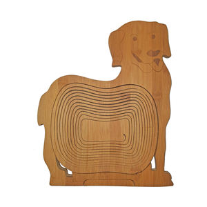 <span class=keywords><strong>Panier</strong></span> en bambou en <span class=keywords><strong>bois</strong></span> pour fruits en forme de spirale en forme de <span class=keywords><strong>chien</strong></span> pliant <span class=keywords><strong>panier</strong></span> à fruits en bambou en forme de coeur créatif personnalisé avec poignée - Product Image 2