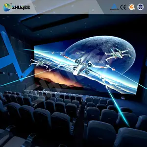 Luxe 4D Cinema Gemaakt In China, Simulatie Theater 4D, Spannende 3D Film Voor Entertainment