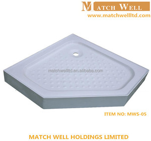 Traditional 120*800*140mm Square <strong>Shower</strong> <strong>Tray</strong> Eco-Friendly Easy Installation Shiny Surface Waterproof Bathroom Hotel Acrylic - Product Image 5