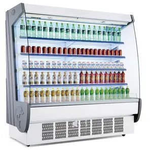 F4-25Y Split Multideck open chiller supermarket display refrigerator