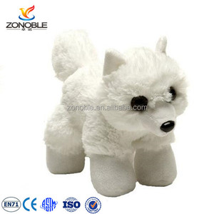 Peluche di Volpe Adorabile dalla Fabbrica Cinese, Giocattolo Morbido di Volpe Artica Bianca Imbottita - Product Image 4