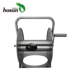 HONGCHEN Enrouleur <span class=keywords><strong>de</strong></span> tuyau réglable 40m avec raccords en laiton, chariot à main, montage mural, <span class=keywords><strong>outils</strong></span> d'arrosage <span class=keywords><strong>de</strong></span> <span class=keywords><strong>jardin</strong></span>, OEM/ODM, couleur personnalisée - Product Image 2