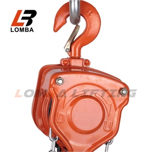 Quan trọng loại 5 tấn tay chuỗi nâng hoist New chuỗi Thép ròng rọc khối để sử dụng nhà & harbor vận chuyển hàng hóa sản xuất - Product Image 4