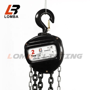 Polipasto manual de cadena de <span class=keywords><strong>3</strong></span> <span class=keywords><strong>toneladas</strong></span> con ganchos de cadena de acero forjado G80 y piñones mecánicos - Product Image 1