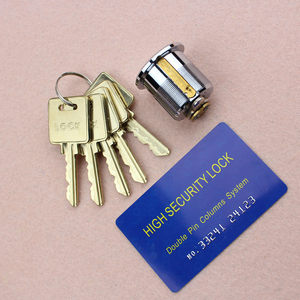 Cilindro de bloqueo estándar americano ajustable de latón macizo, rosca cilíndrica de doble fila, puerta antirrobo para Villa, núcleo de bloqueo de 87mm - Product Image 5