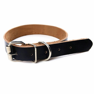 Kalung Anjing Kulit Asli Tahan Lama untuk Latihan dan Jalan-jalan - Product Image 4