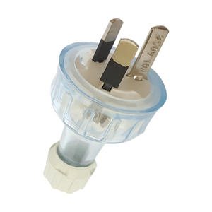10A 250V Úc tiêu chuẩn nam linh hoạt 3 pin nam trong suốt rewireable cắm ổ cắm - Product Image 2