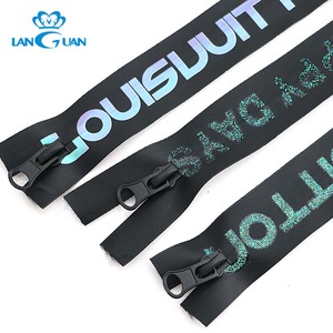 Tùy chỉnh không thấm nước mở kết thúc vô hình dây kéo #5 - Product Image 2