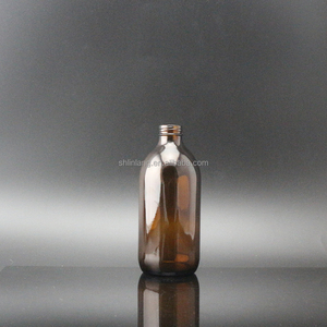 Shanghai Linlang Stubby <span class=keywords><strong>Vetro</strong></span> Ambrato Bottiglia di <span class=keywords><strong>Birra</strong></span> con Scalzare finitura Tappo a Corona - Product Image 3