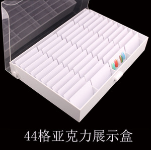 Boîte de rangement en acrylique pour ongles, coffre d'exposition de pointes à ongles, boîte de rangement à ongles en diamant 44 casiers - Product Image 3