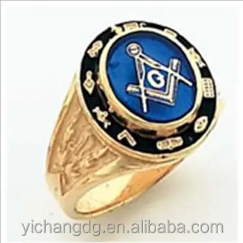 Nhẫn Masonic Phong Cách Hội Tam Điểm Miễn Phí Mason Ring Cho Nam Giới